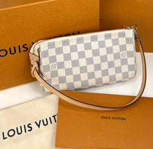 Load image into Gallery viewer, Louis Vuitton pochette accessories in damier azur canvas