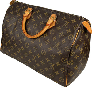 Louis Vuitton speedy 35 in monogram