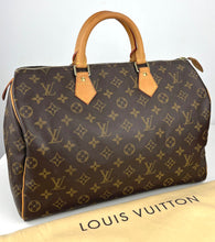Load image into Gallery viewer, Louis Vuitton speedy 35 in monogram