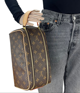 Louis Vuitton monogram dopp kit pouch