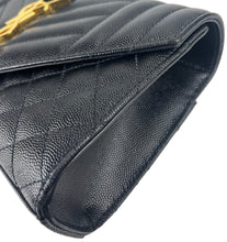 Load image into Gallery viewer, Saint Laurent YSL small envelope bag black