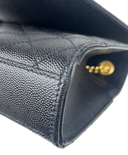 Load image into Gallery viewer, Saint Laurent YSL small envelope bag black