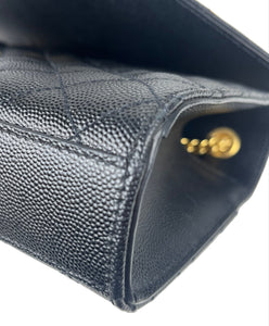 Saint Laurent YSL small envelope bag black