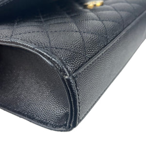 Saint Laurent YSL small envelope bag black
