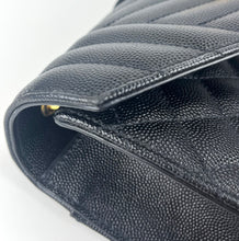 Load image into Gallery viewer, Saint Laurent YSL small envelope bag black
