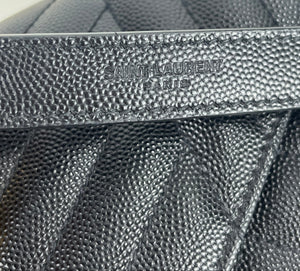 Saint Laurent YSL small envelope bag black