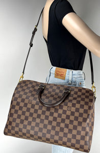 Louis Vuitton Speedy 35 bandouliere in damier