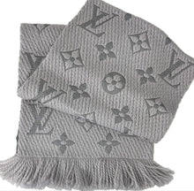 Load image into Gallery viewer, Louis Vuitton logomania scarf in pearl