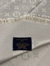 Load image into Gallery viewer, Louis Vuitton monogram shawl greige