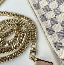 Load image into Gallery viewer, Louis Vuitton pochette accessories in damier azur canvas