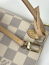 Load image into Gallery viewer, Louis Vuitton pochette in damier azur