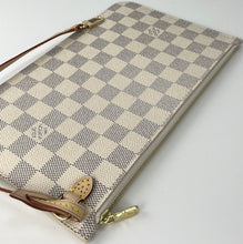 Load image into Gallery viewer, Louis Vuitton pochette in damier azur