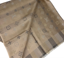 Load image into Gallery viewer, Louis Vuitton so shine monogram shawl