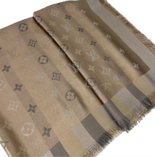 Load image into Gallery viewer, Louis Vuitton so shine monogram shawl