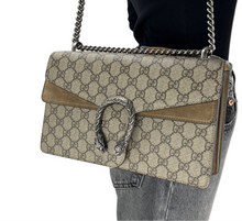 Load image into Gallery viewer, Gucci dionysus supreme GG small shoulder bag