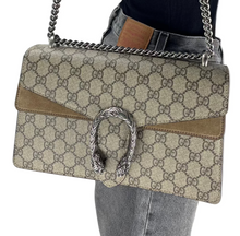 Load image into Gallery viewer, Gucci dionysus supreme GG small shoulder bag