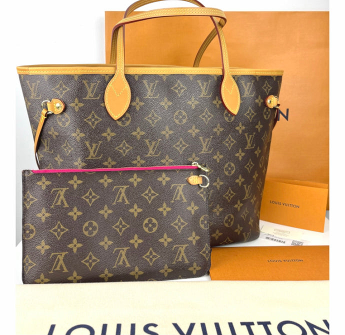 Louis Vuitton neverfull MM in monogram
