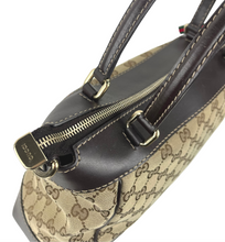 Load image into Gallery viewer, Gucci GG Mayfair convertible web stripe tote