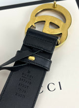 Load image into Gallery viewer, Gucci GG Marmont wide belt size 70