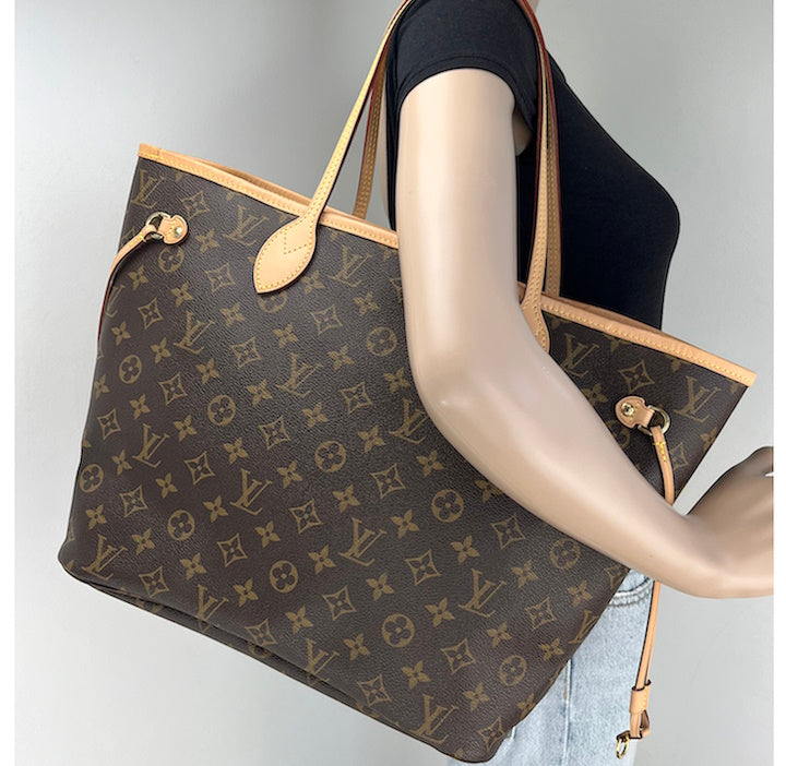 Louis Vuitton neverfull MM in monogram canvas