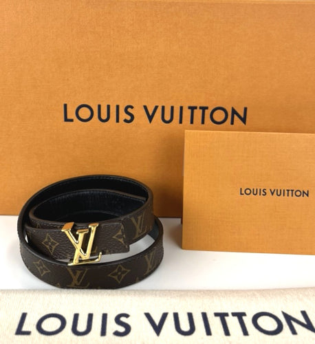 Louis Vuitton iconic 20mm reversible belt size 65