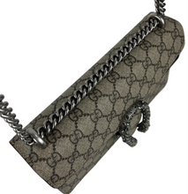 Load image into Gallery viewer, Gucci dionysus small embellished GG canvas and suede shoulder bag