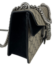 Load image into Gallery viewer, Gucci dionysus small embellished GG canvas and suede shoulder bag