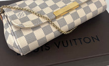 Load image into Gallery viewer, Louis Vuitton favorite pm in damier azur canvas