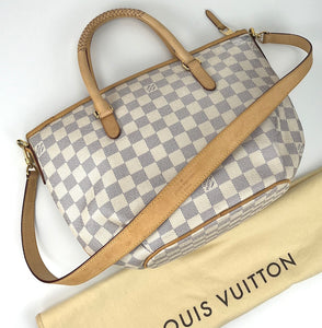 Louis Vuitton Riviera pm in damier azur