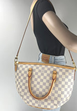 Load image into Gallery viewer, Louis Vuitton Riviera pm in damier azur