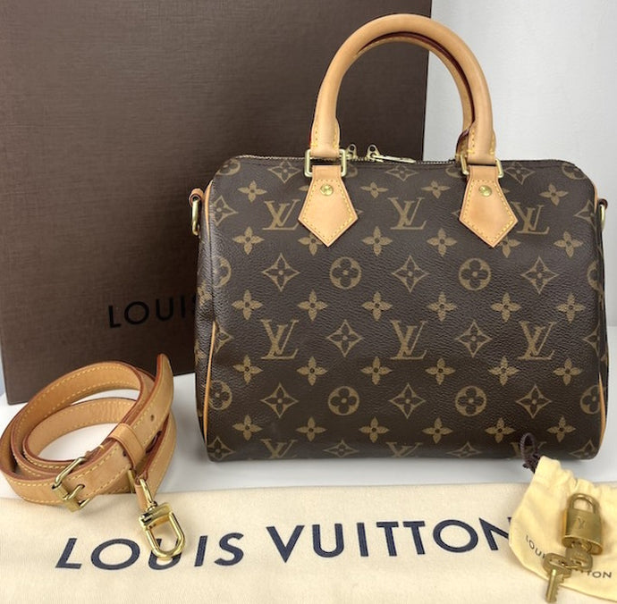 Louis Vuitton Speedy 25 bandouliere monogram