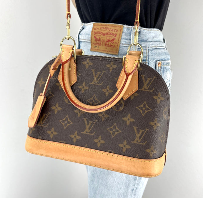 Louis Vuitton alma bb in monogram