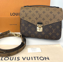 Load image into Gallery viewer, Louis Vuitton pochette metis in monogram reverse canvas