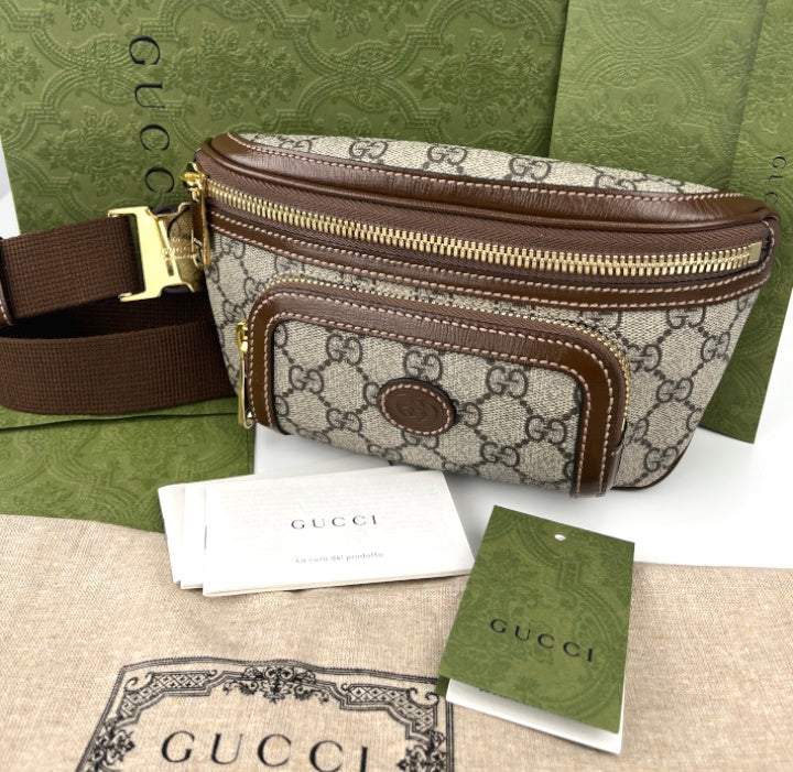 Gucci belt bag with interlocking G