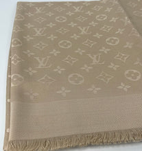 Load image into Gallery viewer, Louis Vuitton classique monogram shawl in dune