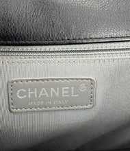 Load image into Gallery viewer, Chanel Boy New Medium quilted grey stitching