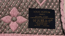 Load image into Gallery viewer, Louis Vuitton logomania shine scarf in pink