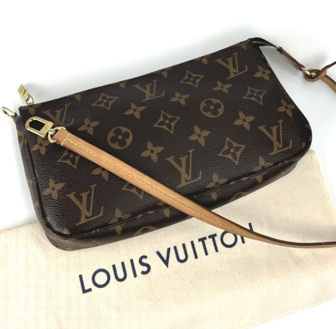 Louis Vuitton pochette accessories in monogram