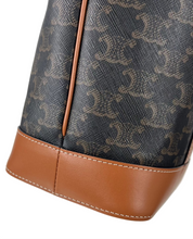 Load image into Gallery viewer, Celine small  bucket bag in triomphe canvas