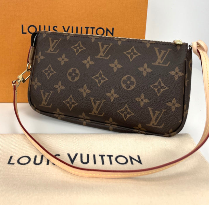 Louis Vuitton pochette accessories in monogram