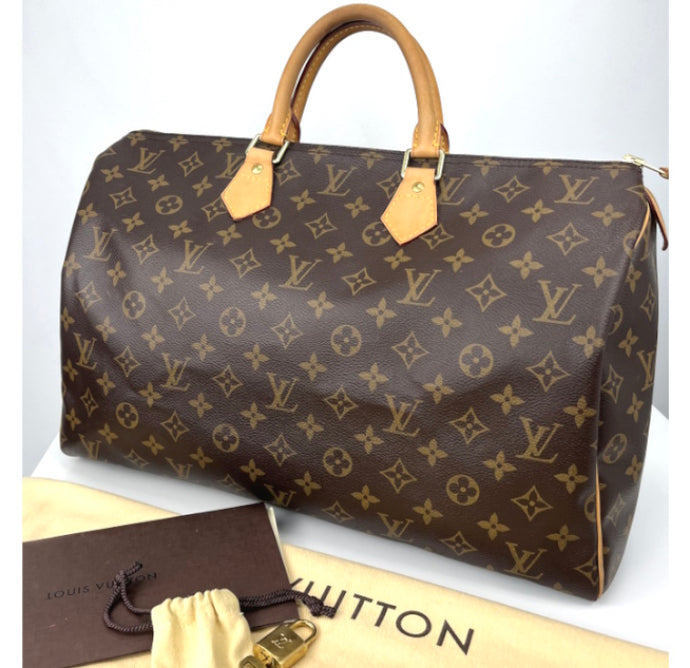 Louis Vuitton speedy 40 in monogram