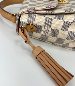 Louis Vuitton croisette in damier azur