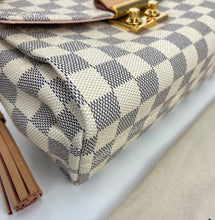 Load image into Gallery viewer, Louis Vuitton croisette in damier azur