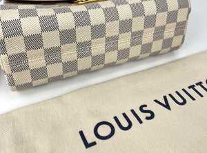 Louis Vuitton croisette in damier azur