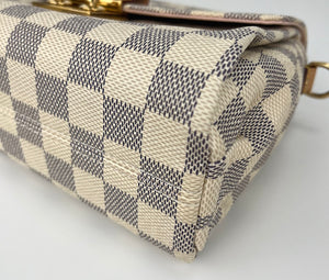 Louis Vuitton croisette in damier azur