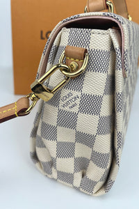 Louis Vuitton croisette in damier azur