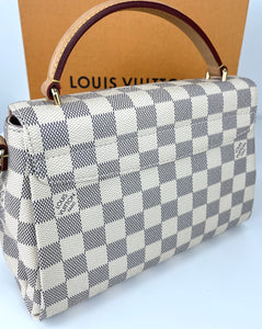 Louis Vuitton croisette in damier azur