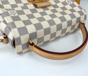 Louis Vuitton croisette in damier azur