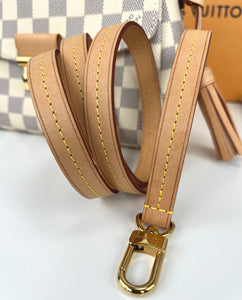 Louis Vuitton croisette in damier azur