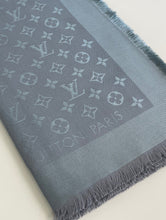 Load image into Gallery viewer, Louis Vuitton monogram shawl in anthracite